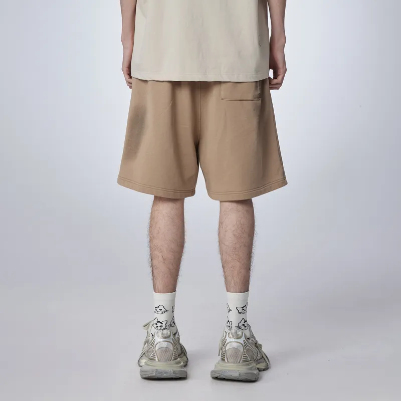Guuka Casual Shorts Men Khaki-4