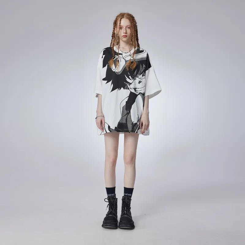 Guuka Short Sleeved T Shirts Unisex Black-11