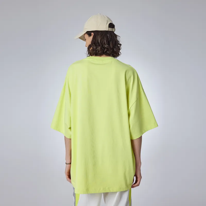 Guuka Short Sleeved T Shirts Unisex Neon Yellow-5