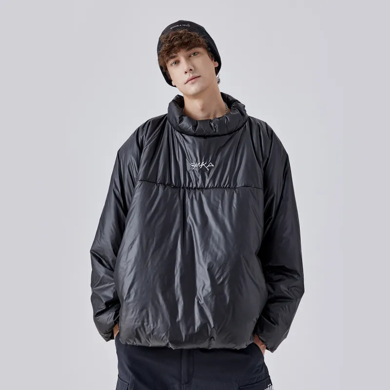 Guuka Pullover Puffer Jacket Men's Black-4