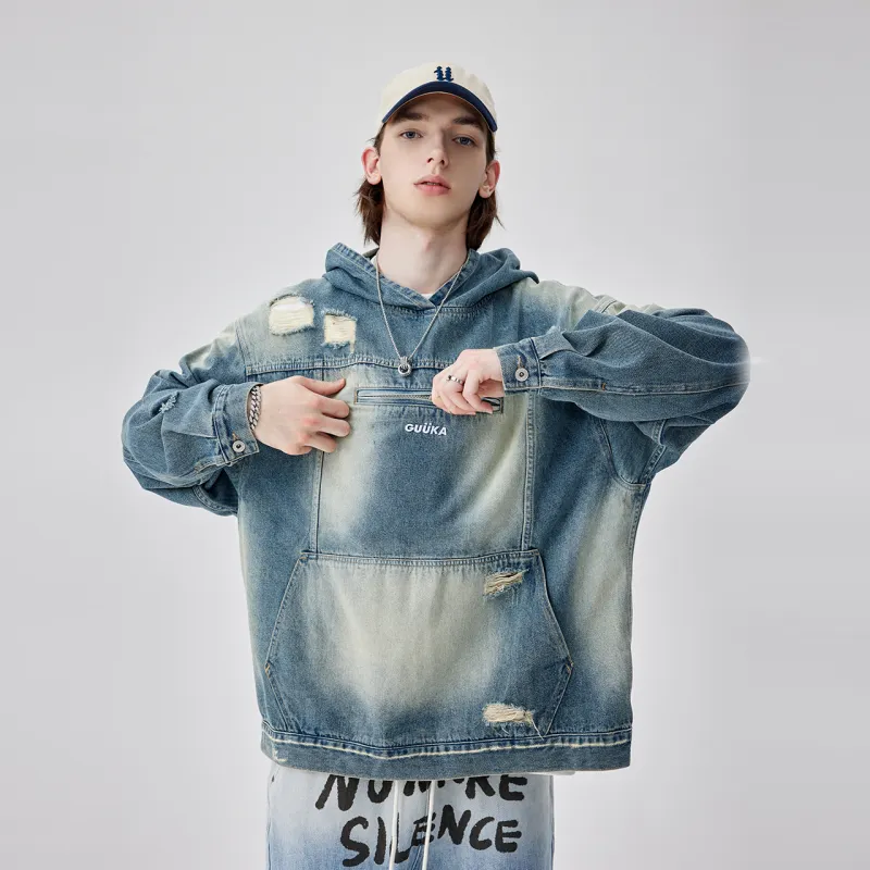 Guuka Jackets Men Blue-7
