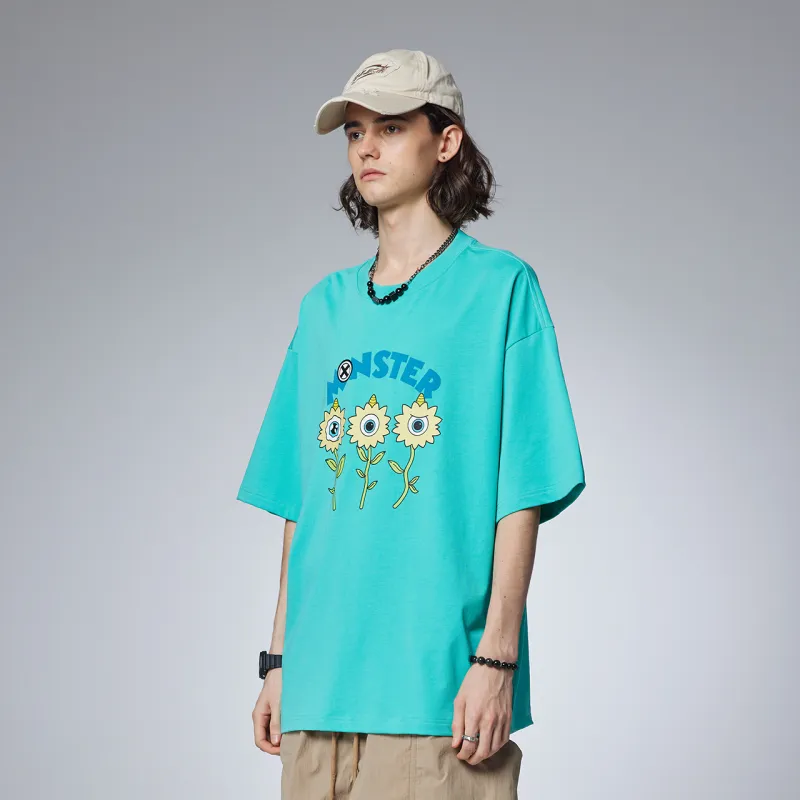 Guuka Short Sleeved T Shirts Men's Light Green-6