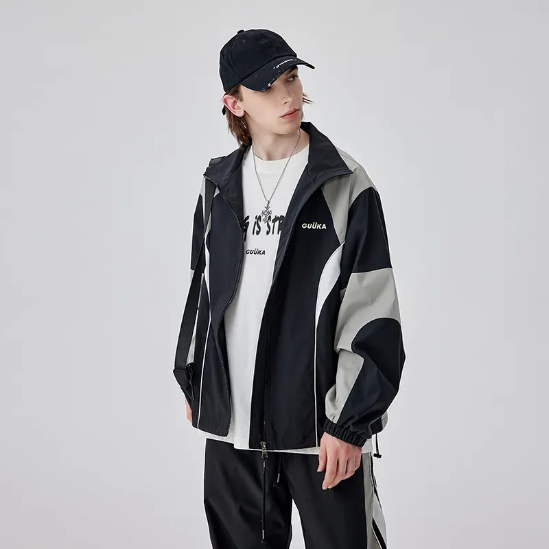 Guuka Jackets Men Black-6