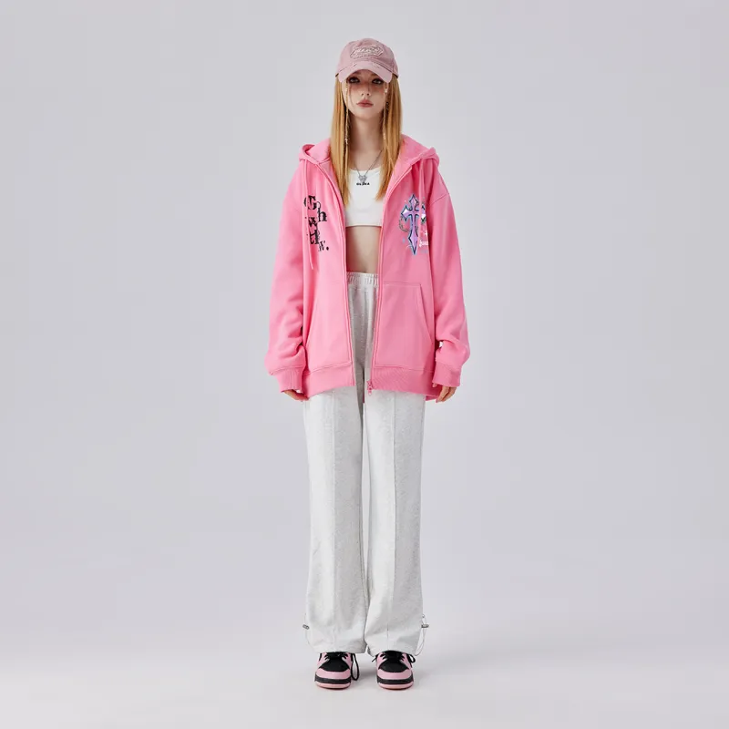 Guuka Sweatshirts Unisex 2 Pack Soft Pink-5