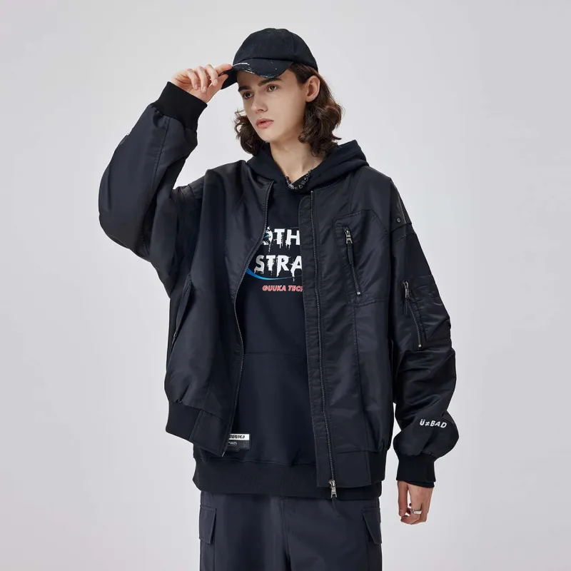 Guuka Jackets Men Black-5
