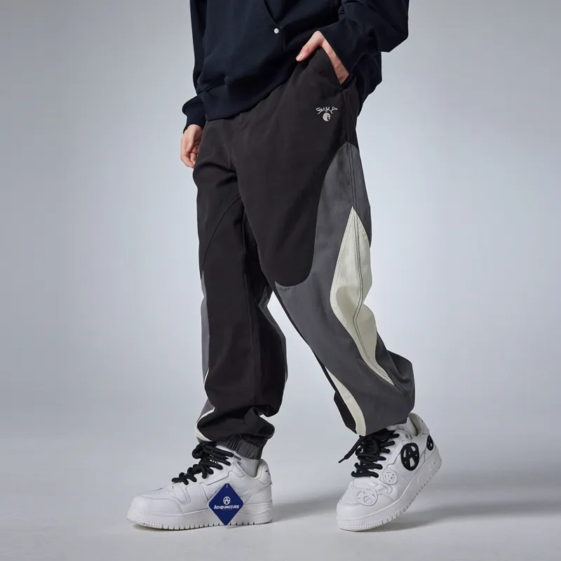 Guuka Casual Pants Men Black-2