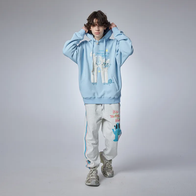Guuka Sweatshirt Unisex Moon Blue-2