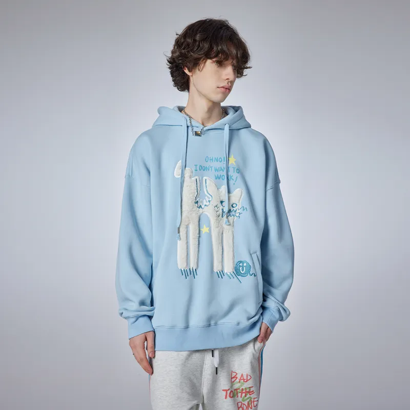 Guuka Sweatshirt Unisex Moon Blue-7