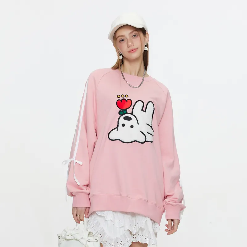 Guuka Sweatshirts Women's Shrimp Pink-2