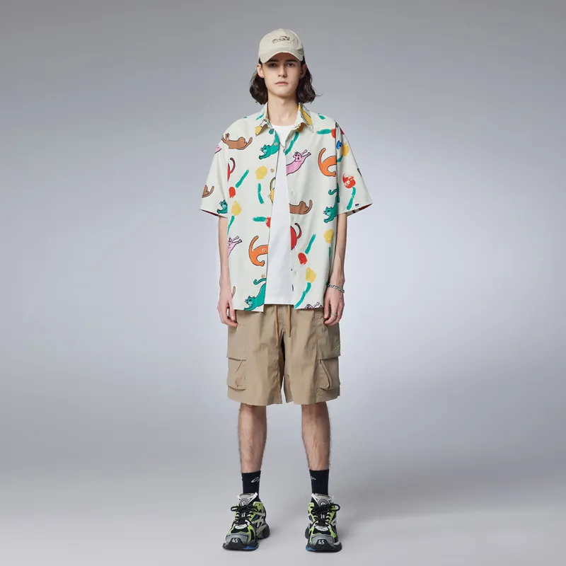 Guuka Short Sleeved Shirt Unisex White-3