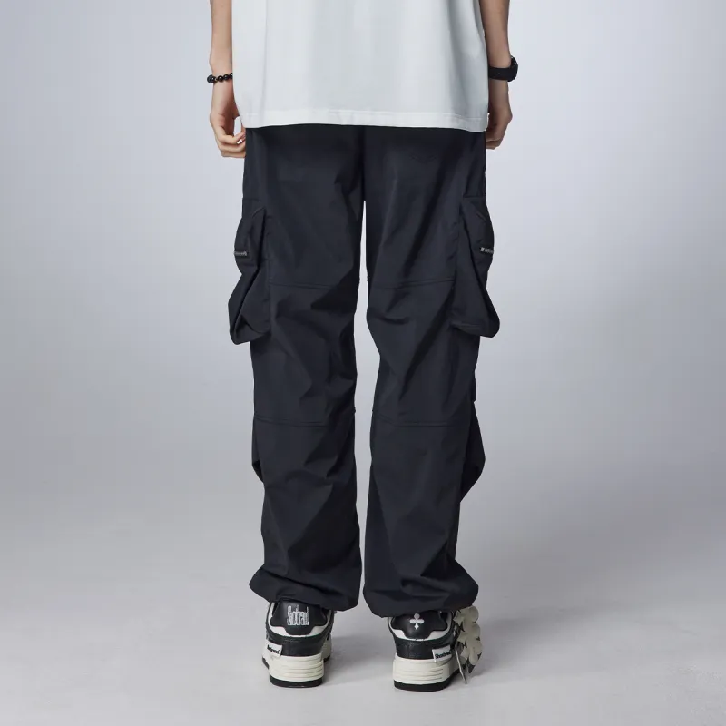 Guuka Cargo Pants Men Black-6