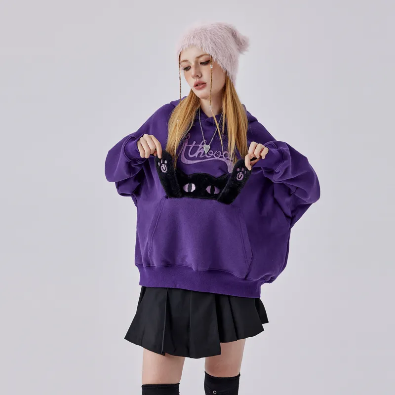 Guuka 23AW Sweatshirt Unisex Purple-12
