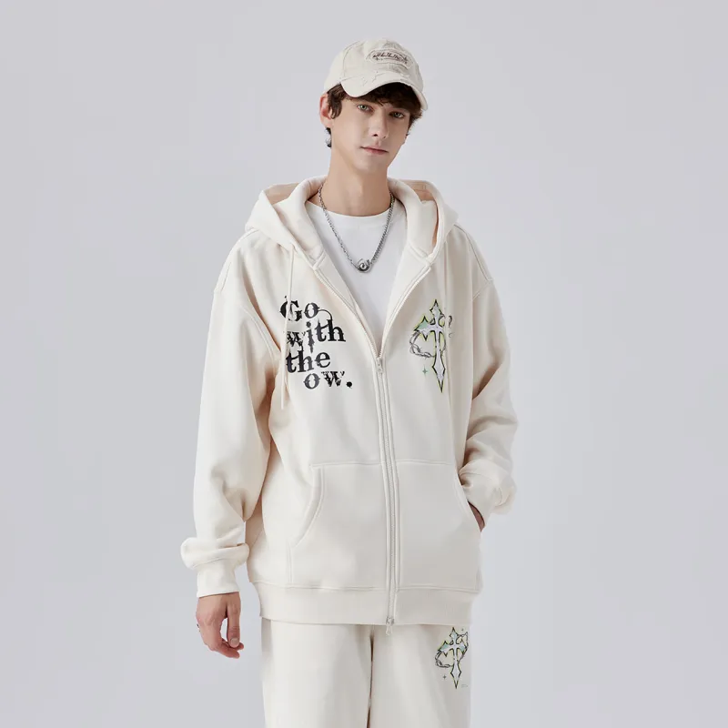 Guuka Sweatshirts Unisex 2 Pack Cream White-6