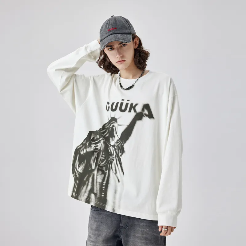 Guuka T Shirts Unisex White-6