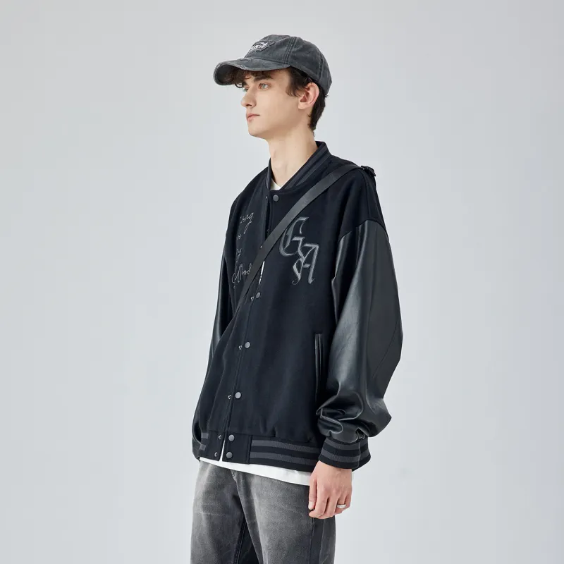 Guuka Baseball Jerseys Unisex Black-7