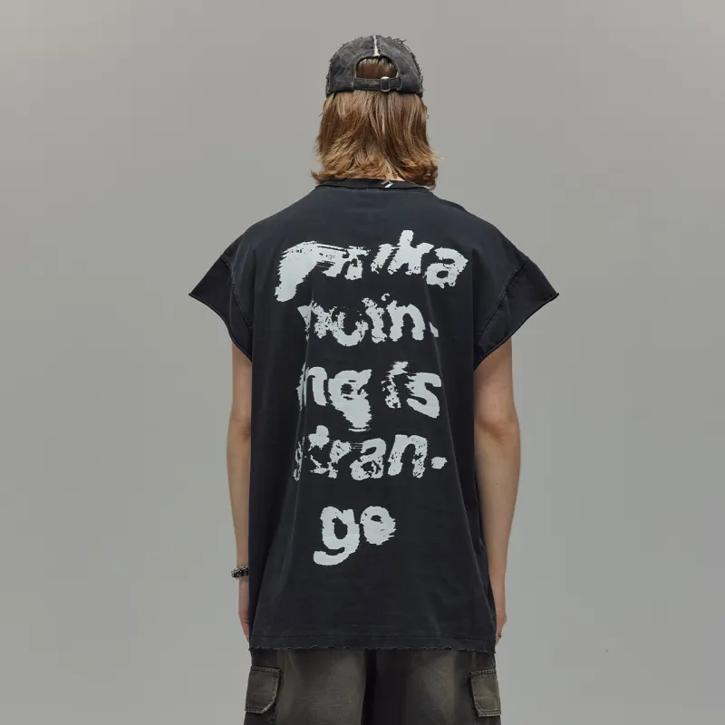 Guuka Tank Tops Men Black-2