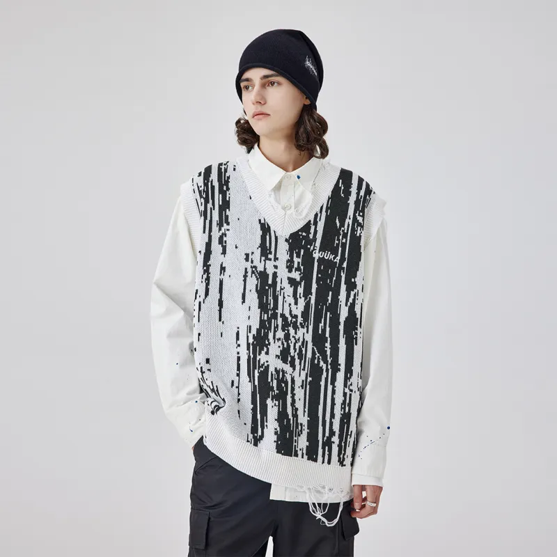 Guuka Knitwear Men White-6
