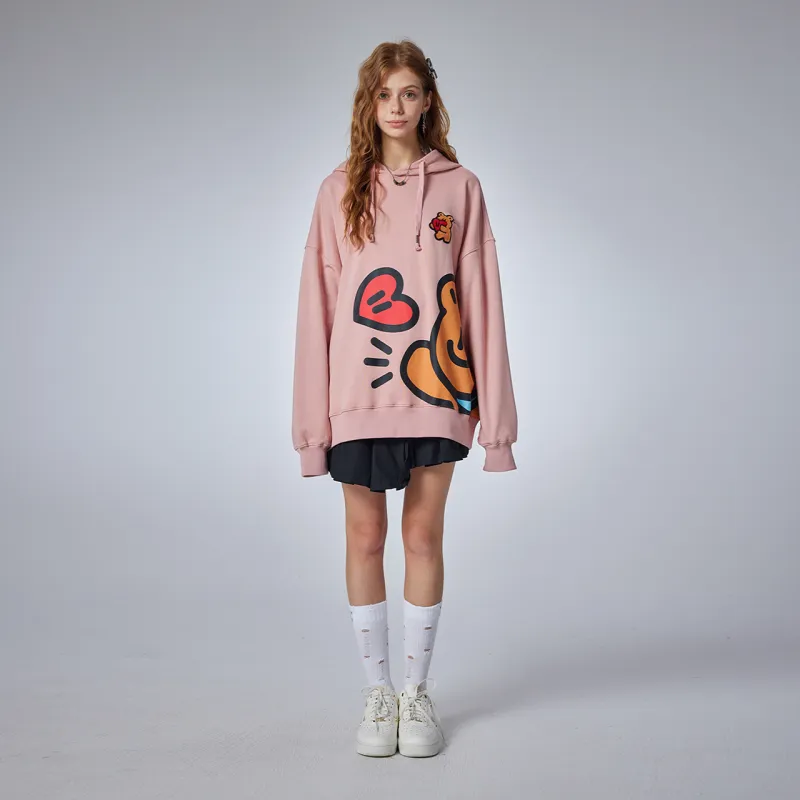 Guuka Bear Embroidered Hoodie Unisex-28