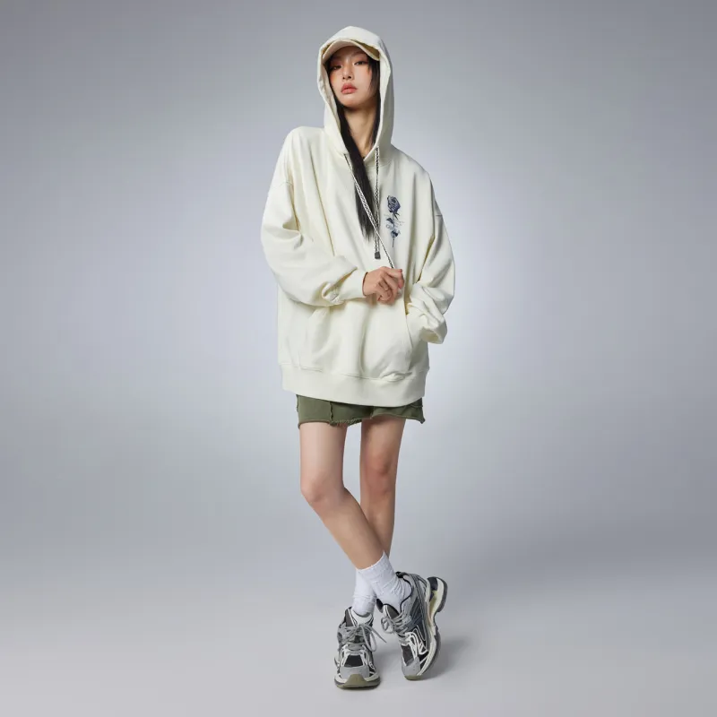 Guuka Heavyweight Hoodie Men's Cotton Unisex White-5