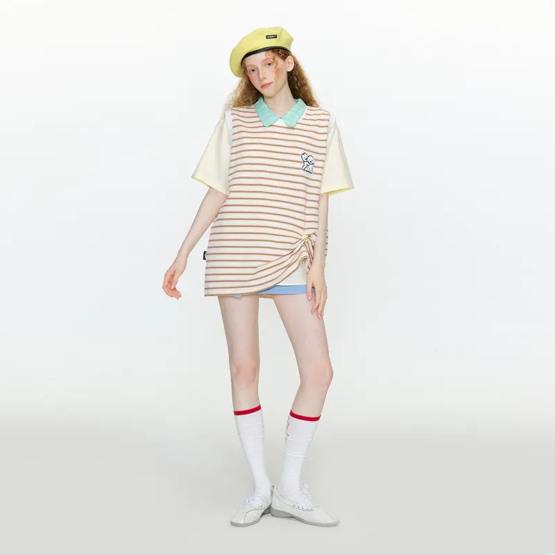 Guuka x Matsui Tank Tops Unisex Pink-5