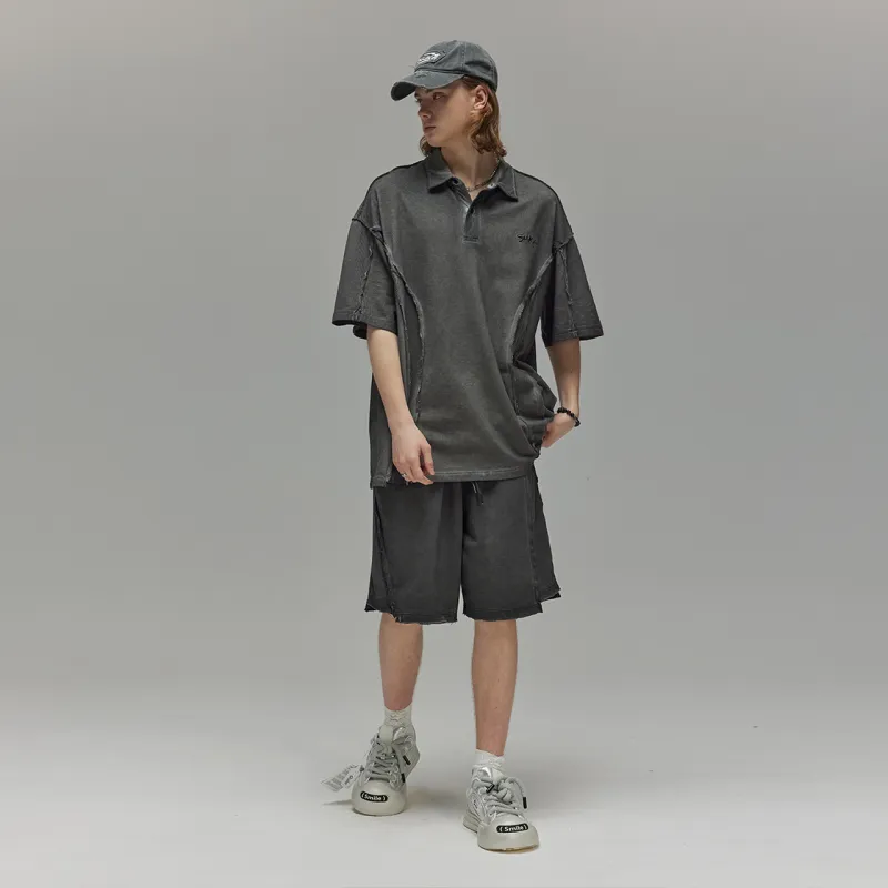 Guuka Polo Shirts Men Gray-3