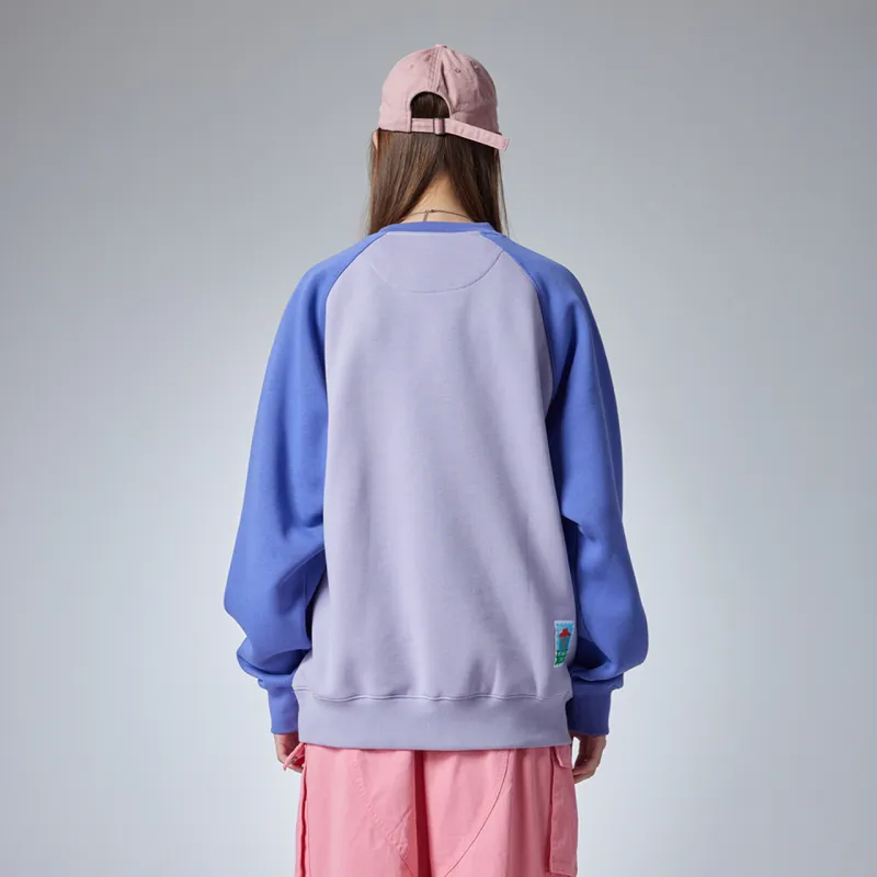 Guuka Sweatshirt Unisex Light Purple-3