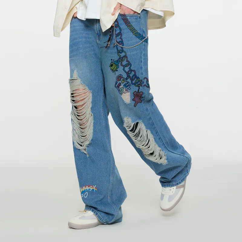 Guuka Jeans Unisex Blue-2