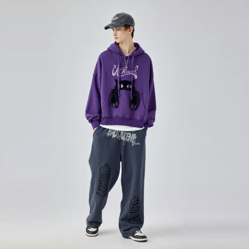 Guuka 23AW Sweatshirt Unisex Purple-11