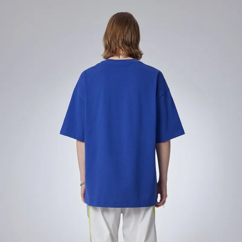 Guuka Short Sleeved T Shirts Men's Blue Purple-6