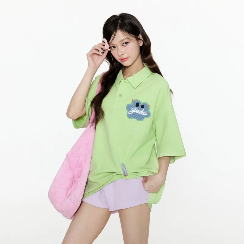 Guuka Polo Shirts Unisex Fruit Green-6