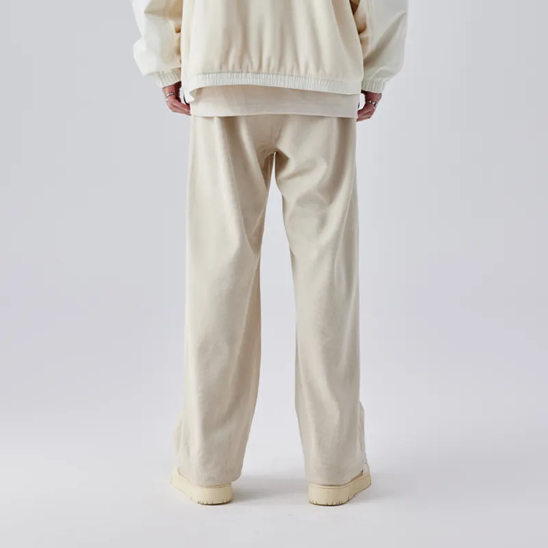Guuka Casual Pants Unisex Beige-5