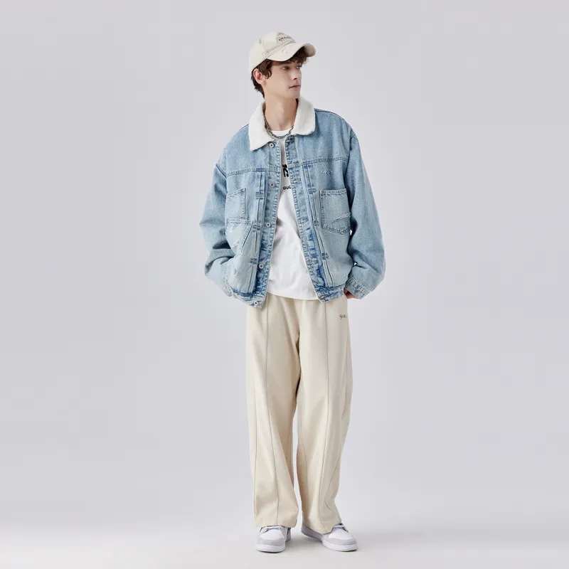 Guuka Jackets Men Light Blue-3