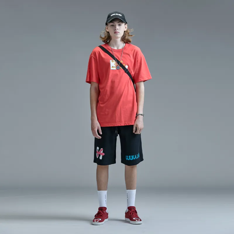 Guuka Basketball Shorts Men Black-3