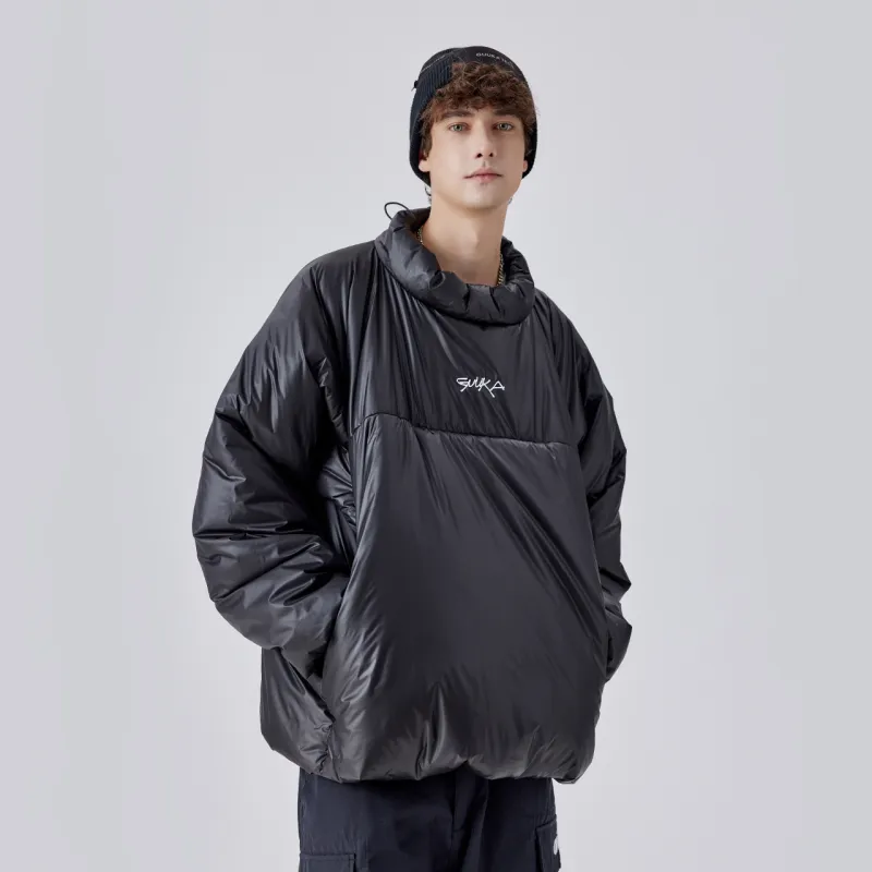 Guuka Pullover Puffer Jacket Men's Black-3