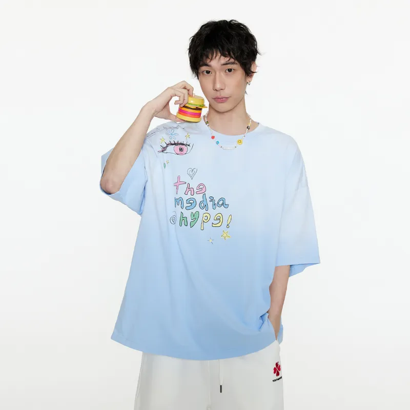 Guuka T Shirts Men Light Blue-4