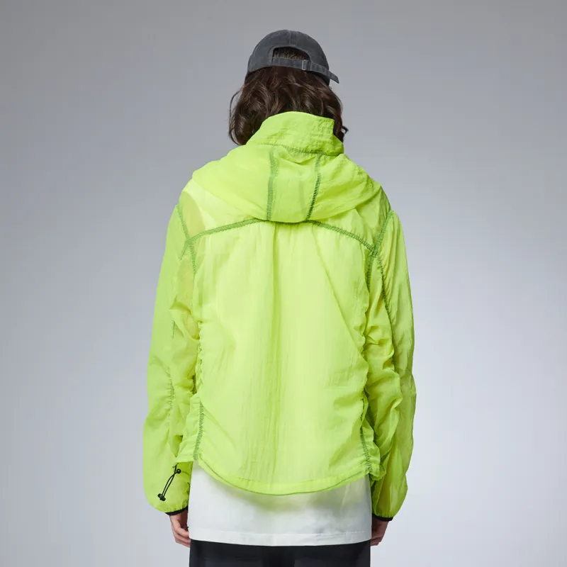 Guuka Trench Coat Unisex Neon Green-2