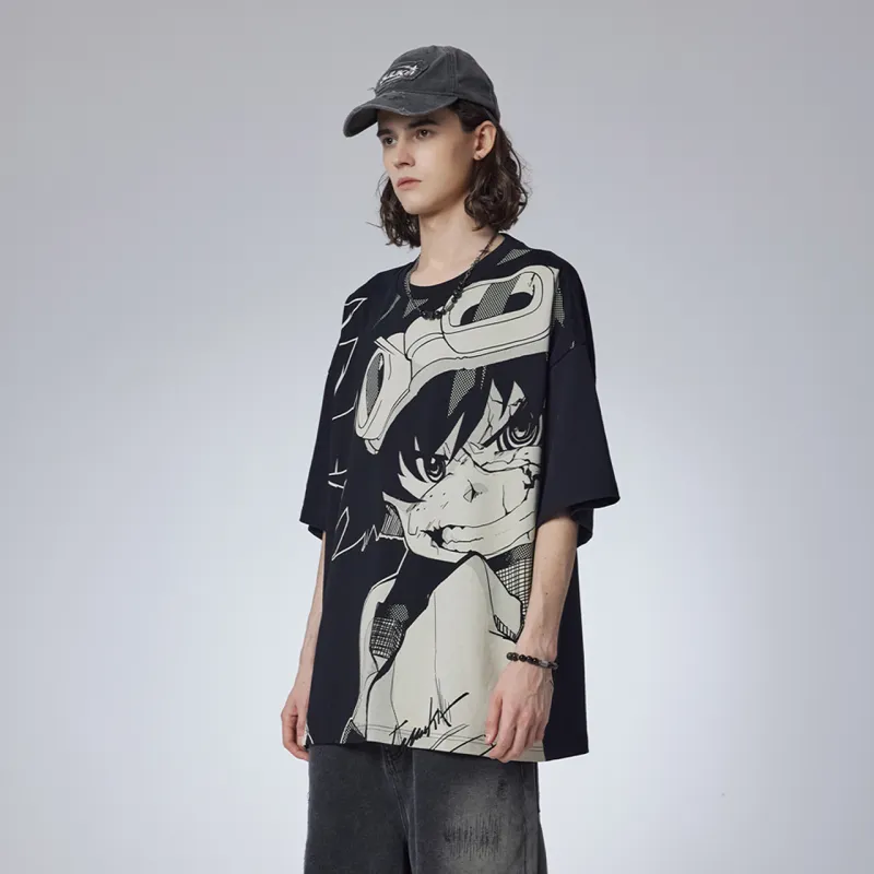 Guuka Short Sleeved T Shirts Unisex Black-8
