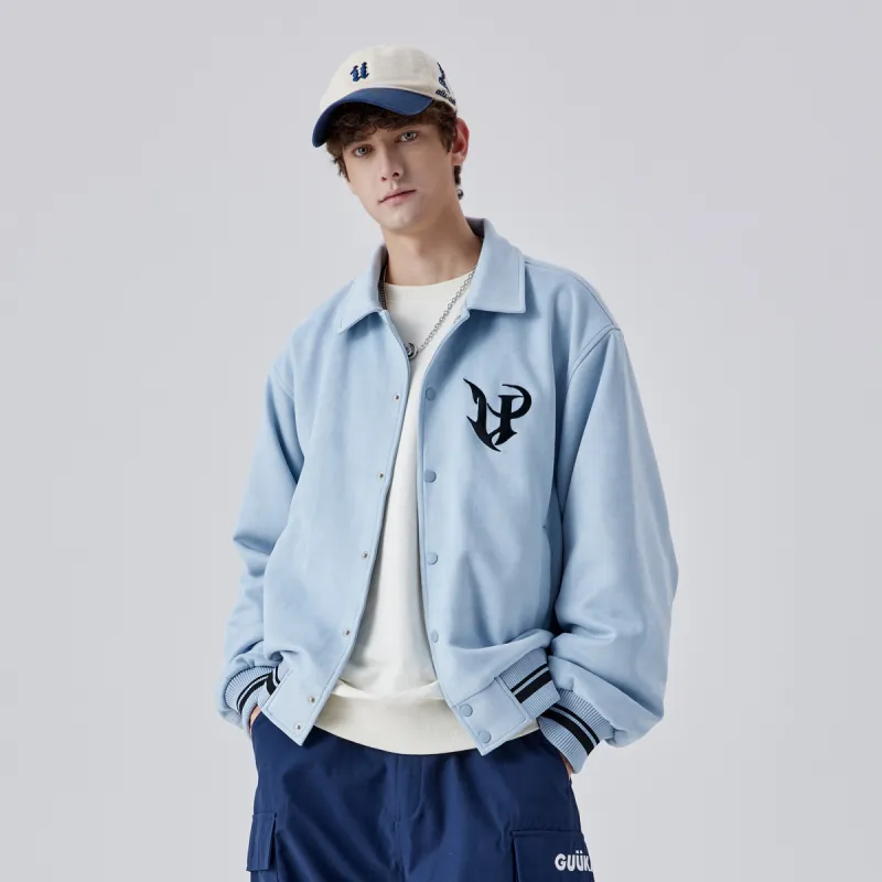 Guuka Baseball Jerseys Men Light Blue-3