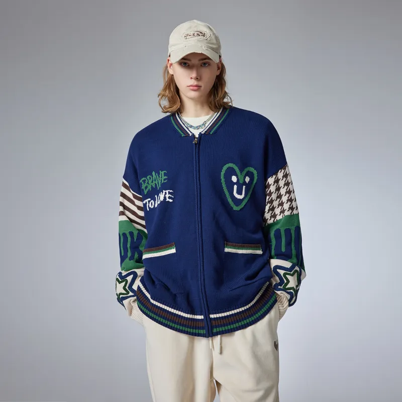 Guuka Sweaters Men Royal Blue-5