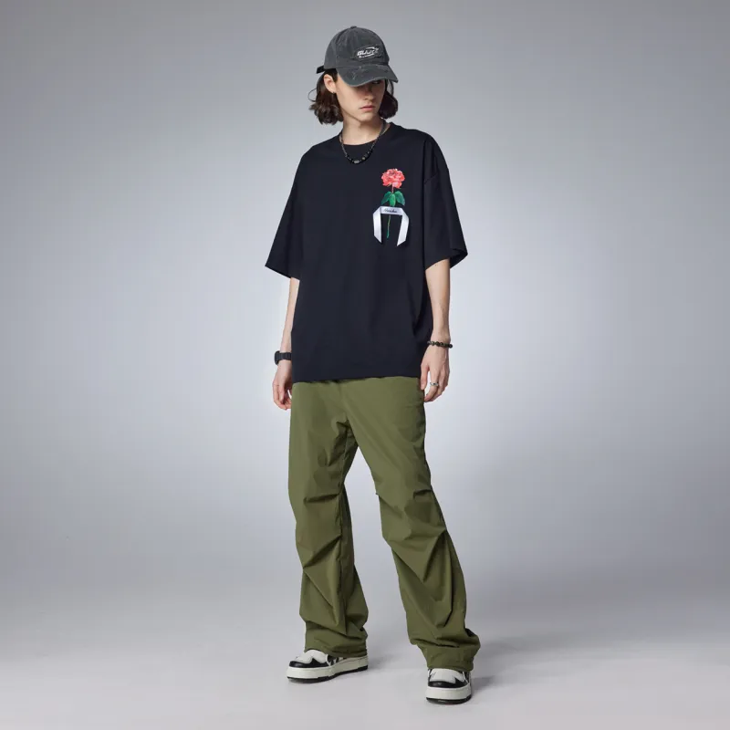 Guuka Cargo Pants Unisex Light Khaki-17