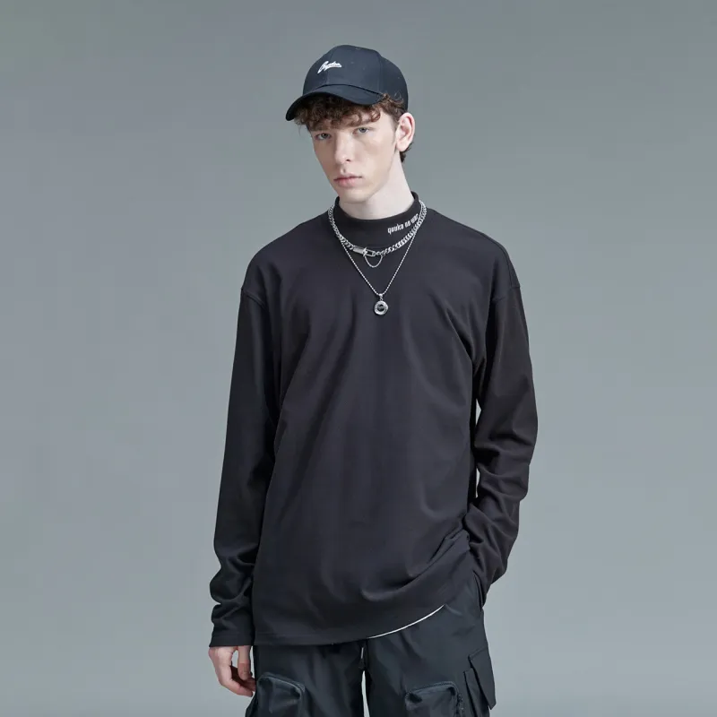 Guuka Long Sleeved T Shirt Men's Black-4