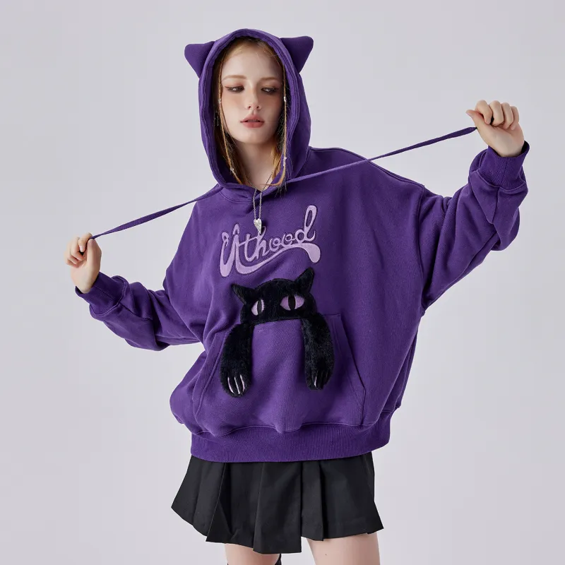 Guuka 23AW Sweatshirt Unisex Purple-2