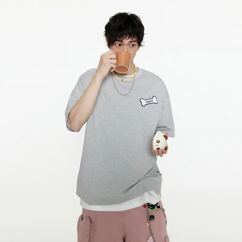 Guuka T Shirts Unisex Heather Gray-6