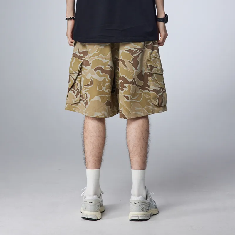 Guuka Knee Length Pants Men's Khaki-6