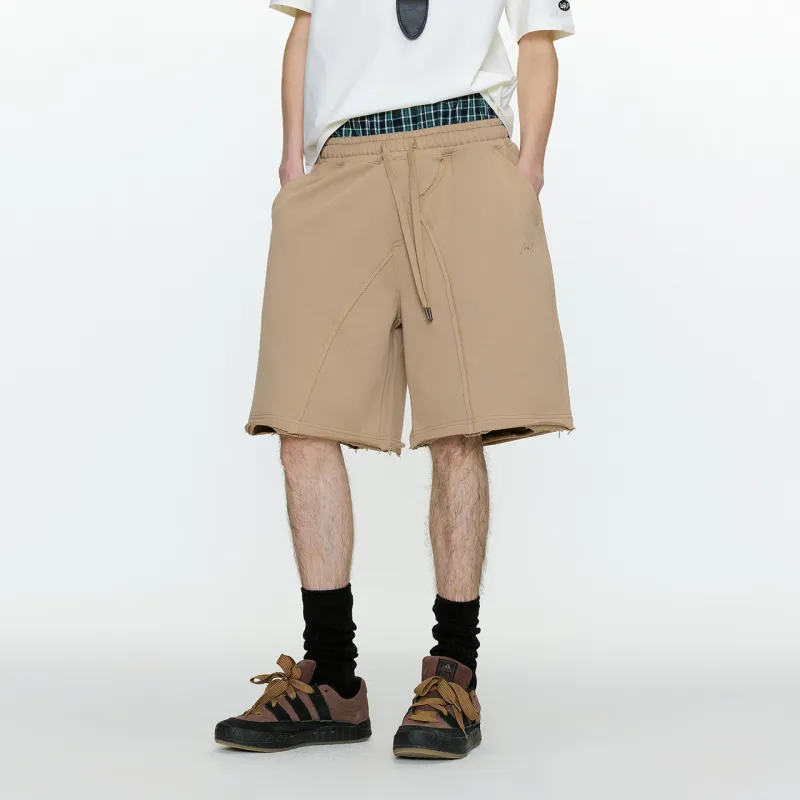 Guuka Casual Shorts Men's Khaki-6