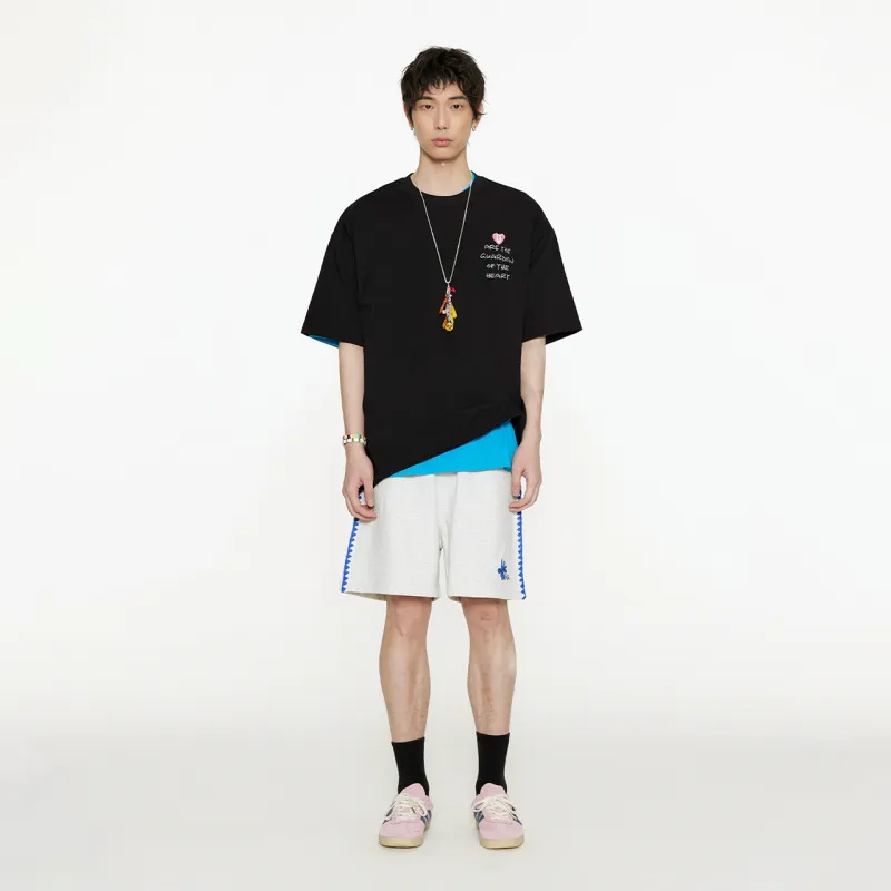 Guuka Casual Shorts Unisex Heather Gray-2