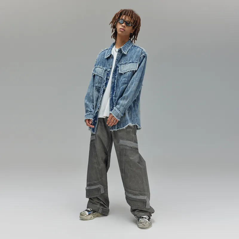 Guuka Shirts Men Light Blue-3