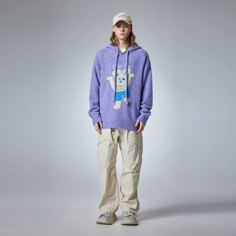 Guuka Sweaters Unisex Purple-3
