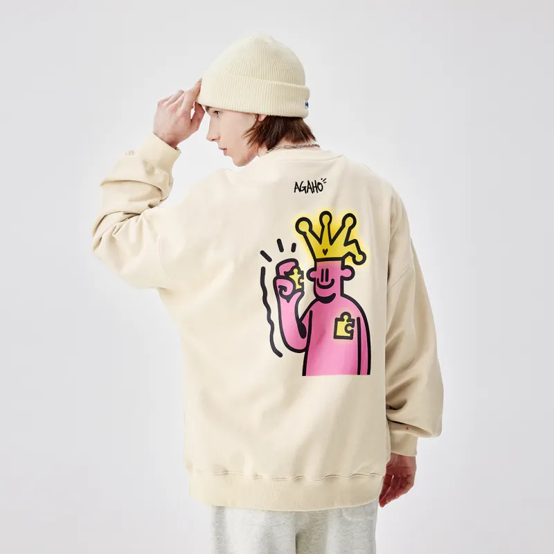 Guuka Sweatshirt Unisex Custard-4