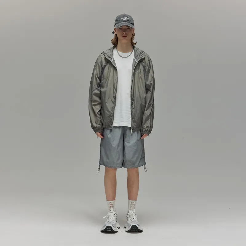 Guuka Trench Coats Men Light Gray-2